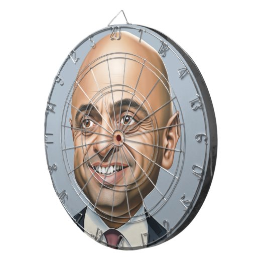 sajid javid Dartboard Dartbord (Voorkant Rechts)