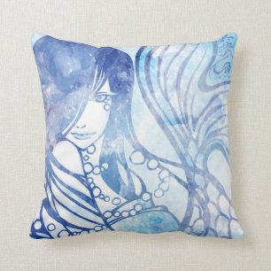 SajuArt Zen "Pearl Mermaid" Pillow Kussen
