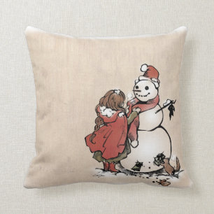 SajuArtZen "Winter Friends Pillow" Kussen