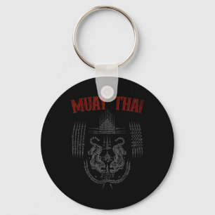 Sak Yant Muay Thai Kickboksen Tatoeage Aziatische Sleutelhanger