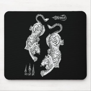 Sak Yant Muay Thai Kickboksen Tijgers Tattoo Aziat Muismat