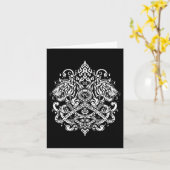 Sak Yant Muay Thai MMA Tattoo Twin Tiger Martial A Kaart (Gele Bloem)