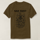 Sak Yant Thai Tattoo Monkey T-shirt (Design voorkant)