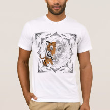 Sak Yant Tiger verandert in Dragon T-Shirt