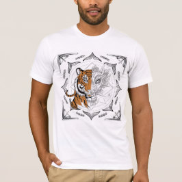 Sak Yant Tiger verandert in Dragon T-Shirt