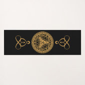 Sak Yant Yantra Yoga Mat (Achterkant (horizontaal))