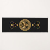 Sak Yant Yantra Yoga Mat (Voorkant (horizontaal))