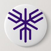Sakai, Osaka Ronde Button 4,0 Cm (Voorkant)