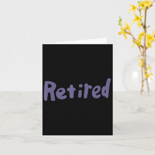 Sakamoto Retired Nk Meme  Kaart (Gele Bloem)