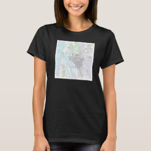 Sakata Japan kaart 1945 T-shirt