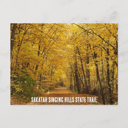 Sakatah Singing Hills State Trail Sakatah Singing Briefkaart (Voorkant)