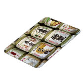 Sake Barrels van Nara Magneet (Linkerzijde)