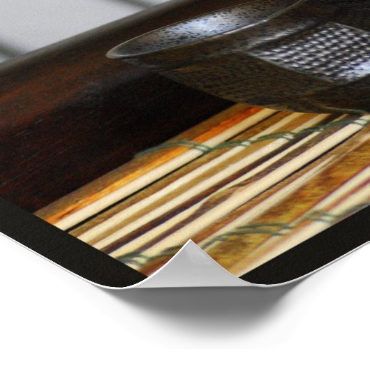 Sake Cups en Carafe Print (Hoek)