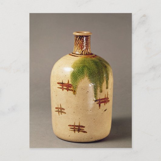 Sake-fles uit Oribe Briefkaart (Voorkant)