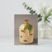 Sake-fles uit Oribe Briefkaart (Staand voorkant)