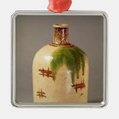 Sake-fles uit Oribe Metalen Ornament (Voorkant)
