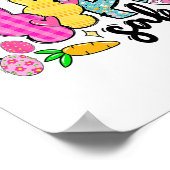 Sake Funny Paashaas Print Gles Happy Easter Wo (Hoek)