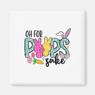 Sake Funny Paashaas Print Gles Happy Easter Wo Magneet