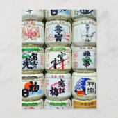 Sake-maskers van de Ise Shrine, Japan Briefkaart (Voorkant)