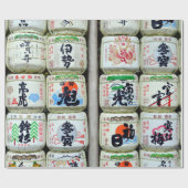 Sake-maskers van de Ise Shrine, Japan Cadeaupapier (Vlak)