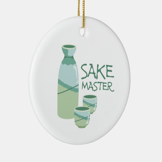 Sake Master Keramisch Ornament (Rechts)