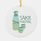 Sake Master Keramisch Ornament (Voorkant)