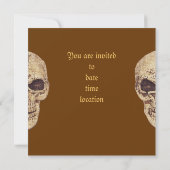 sakeskin halloween - uitnodiging (Achterkant)