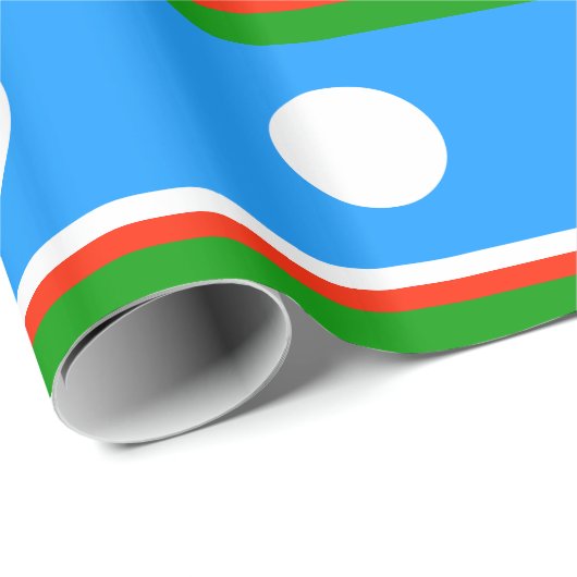 Sakha Flag Cadeaupapier (Rol Hoek)