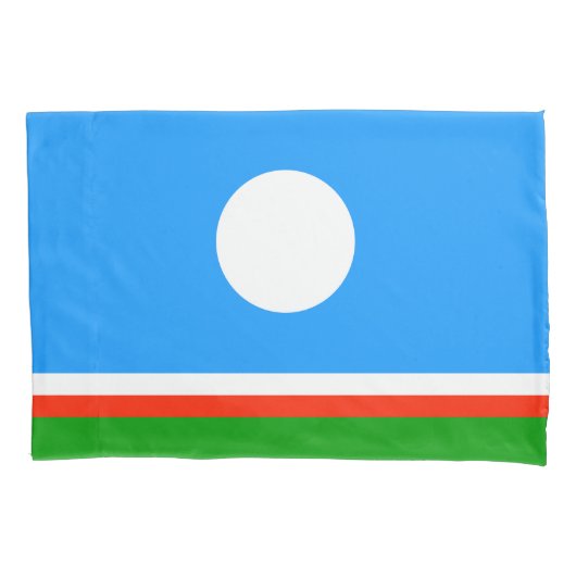 Sakha Flag Kussensloop (Voorkant)
