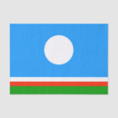 Sakha Flag Tissuepapier (Voorkant)