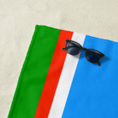 Sakha-vlag Strandlaken (In situ)