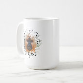 Saki met wit gezicht koffiemok (Voorkant links)