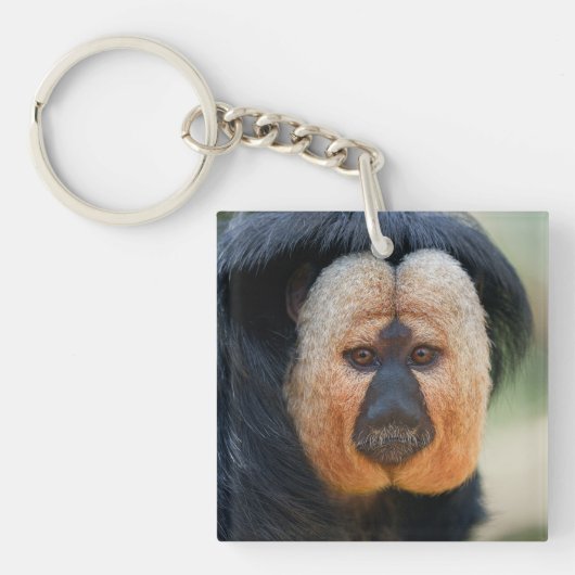 Saki met wit gezicht sleutelhanger (voorkant)