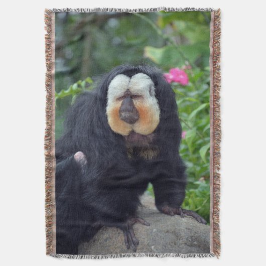 Saki Monkey Deken (Voorkant Verticaal)