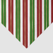 Sakkerstaven voor feestdagen, groen, rood en goude tissuepapier (Detail)