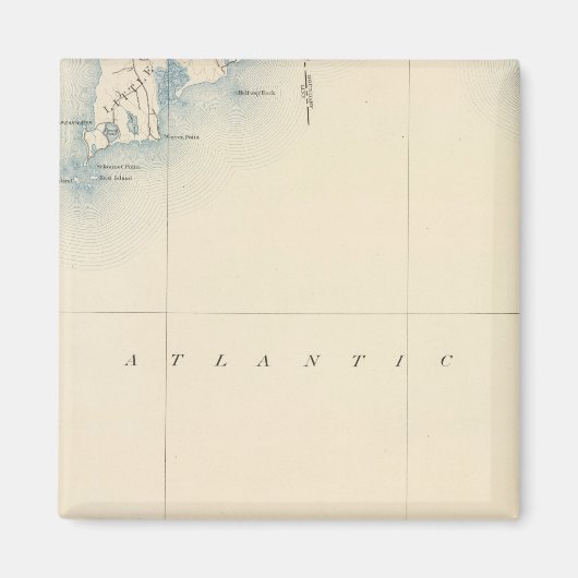 Sakonnet, Massachusetts Magneet (Voorkant)