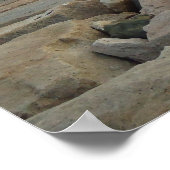 Sakonnet Point breekwater, Little Compton, RI Poster (Hoek)