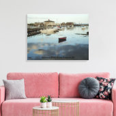 Sakonnet Point, kleine Compton, RI Canvas Afdruk (Insitu (Woonkamer))