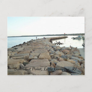 Sakonnet Point, Little Compton, RI Briefkaart