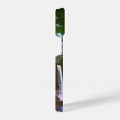 Sakora tree-Moonlit Waterfall with Cherr-pink iPhone Hoesje (Rechterkant)