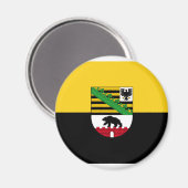 Saksen Anhalt, Duitsland Magneet (Voorkant / Achterkant)