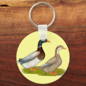 Saksen Ducks Sleutelhanger (Voorkant)