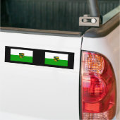 Saksen, Duitsland Bumpersticker (Op Truck)