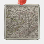Saksen, Thuringen en buurlanden Metalen Ornament (Voorkant)