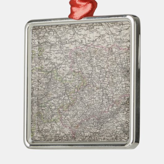 Saksen, Thuringen en buurlanden Metalen Ornament (Links)