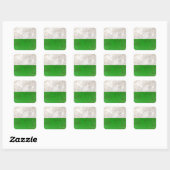 Saksen Vierkante Sticker (Vel)