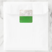 Saksen Vierkante Sticker (Tas)