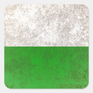 Saksen Vierkante Sticker