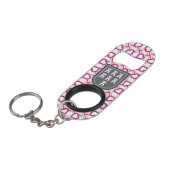 Saksisch Mini Flessenopener (Voorkant Gekanteld)