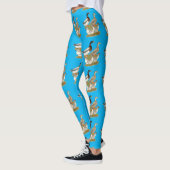 Saksische Eend Familie Leggings (Links)